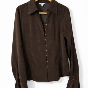 Jessica Dark Brown Shirt